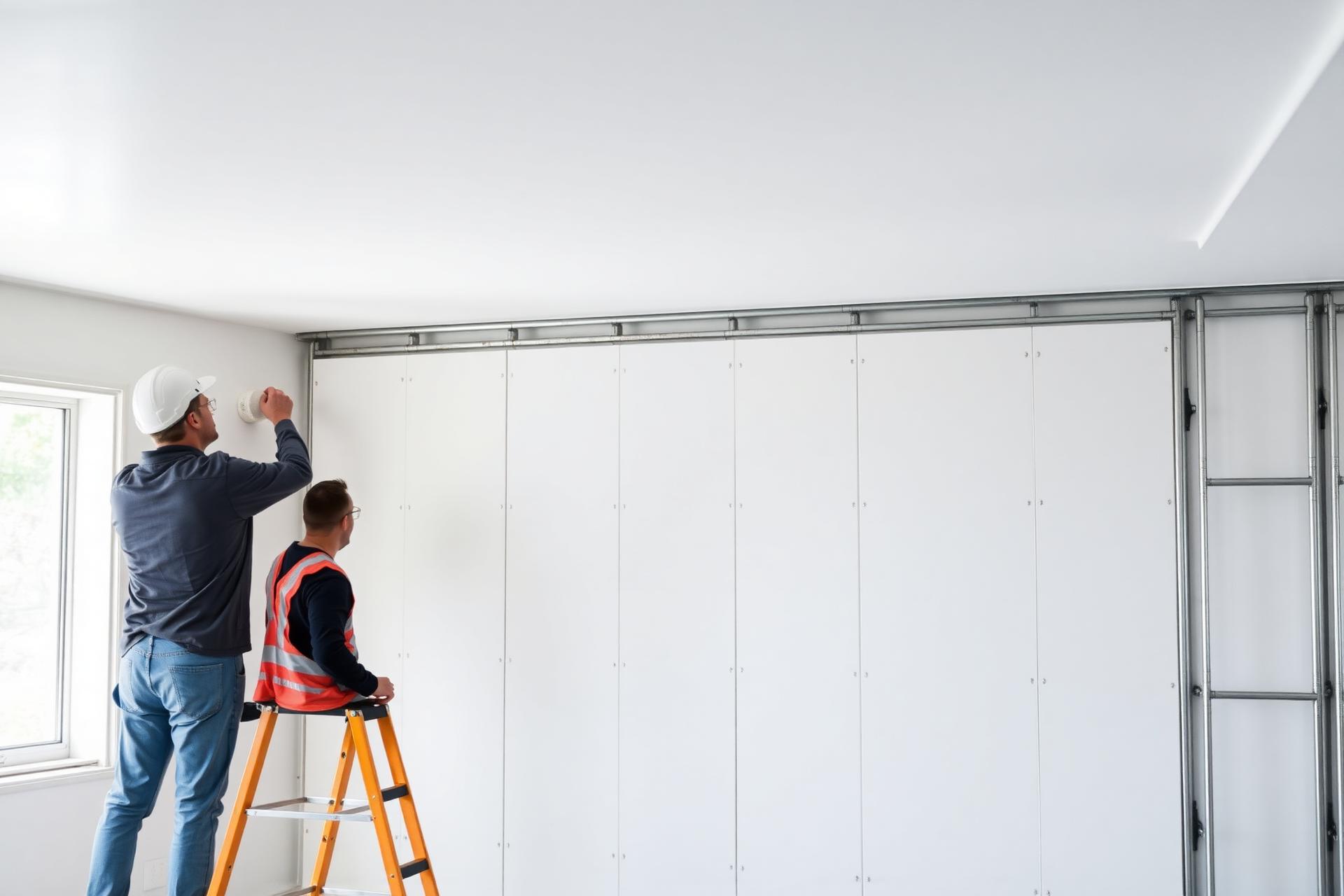 Trockenbau abgehängte Decke Kaiserslautern – F&C Trockenbau Baustelle
